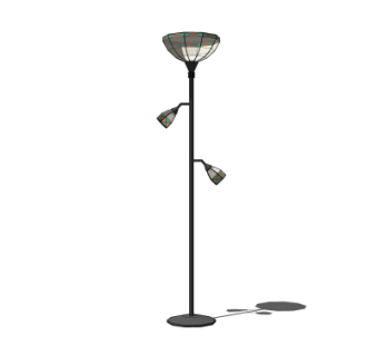 欧式马赛克路灯su模型