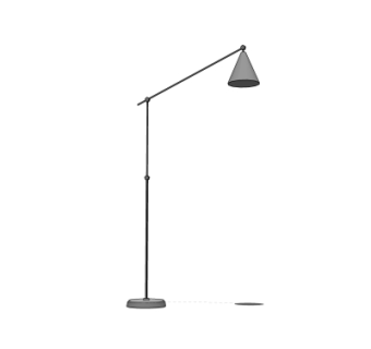 工业风落地灯su模型