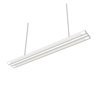 现代办公条形灯su模型