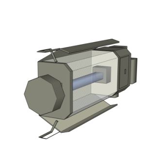 现代舞台灯su模型