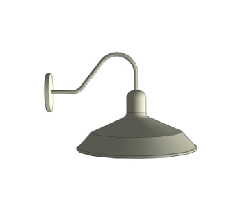 工业风壁灯su模型