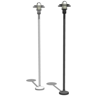 工业风路灯景观灯su模型