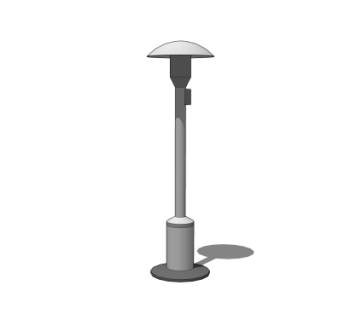 现代路灯su模型