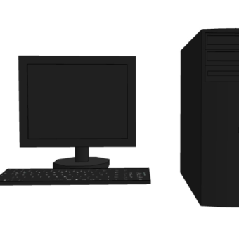 现代电脑su模型