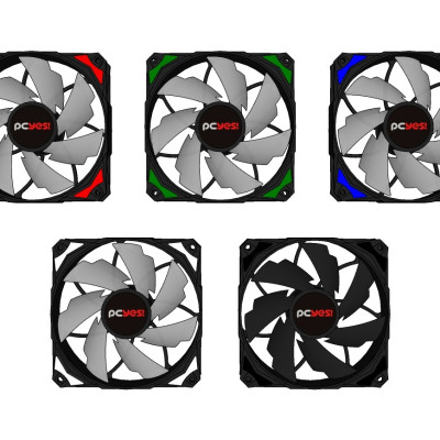 现代电脑主机散热扇su模型