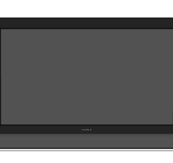 现代电视机su模型
