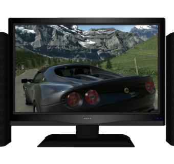 现代电视机su模型