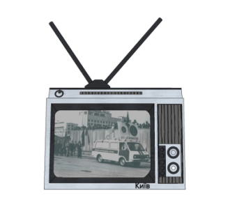 现代复古电视机su模型