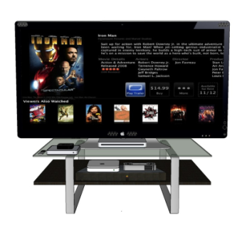 现代电视机su模型