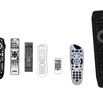 现代电视遥控器su模型