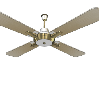 现代吊扇风扇su模型