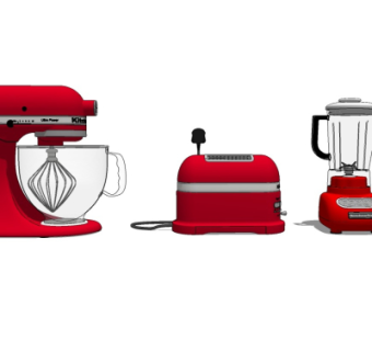 现代搅拌机吐司机su模型