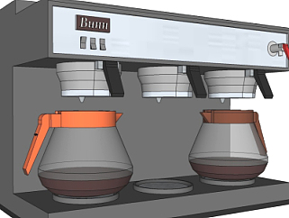 现代<em>咖啡机</em>su模型
