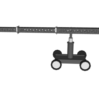 现代工业机械设备su模型