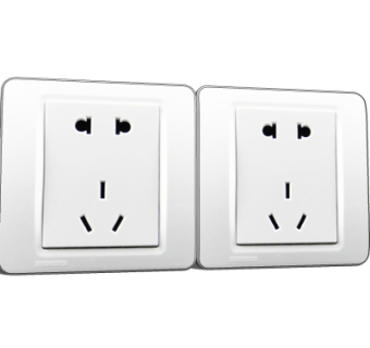 现代开关插座面板su模型