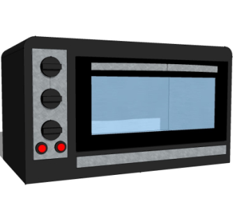 现代微波炉su模型