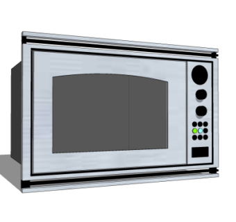 现代微波炉su模型