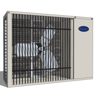 现代空调外机su模型