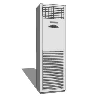 现代空调su模型