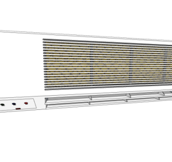 现代空调su模型