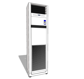 现代空调su模型