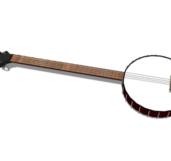 现代琵琶su模型