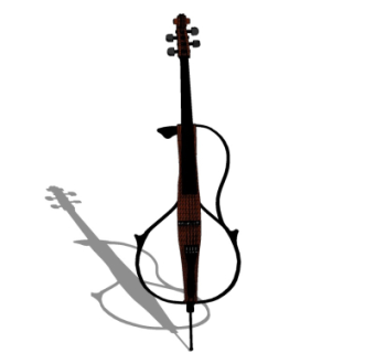 工业风吉他su模型