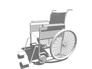 现代<em>轮椅</em>su模型