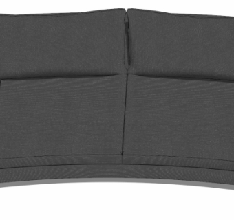 现代布艺双人沙发su模型