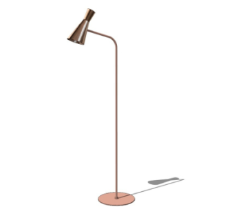 现代金属落地灯su模型