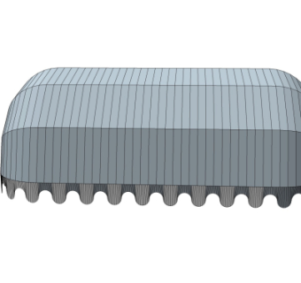 现代遮阳棚免费su模型