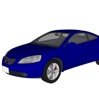 现代汽车su模型