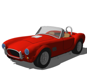 现代汽车su模型