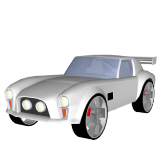 现代汽车su模型