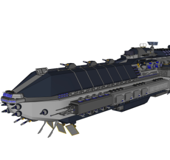 现代航空母舰su模型