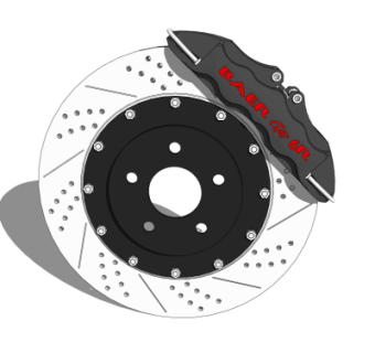 现代汽车刹车片su模型