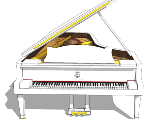 现代<em>钢琴su模型</em>