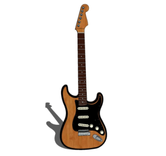 现代吉他su模型