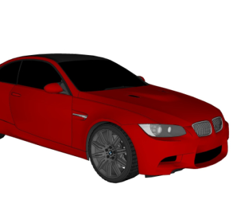 现代汽车su模型