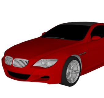 现代汽车su模型