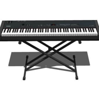 现代电子琴su模型