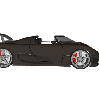 现代汽车su模型