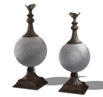 工业风摆件su模型