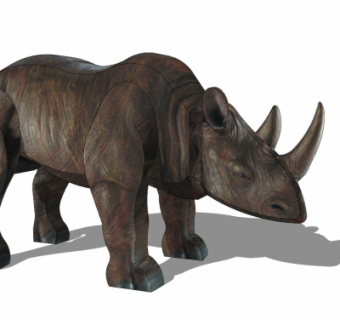 现代犀牛su模型