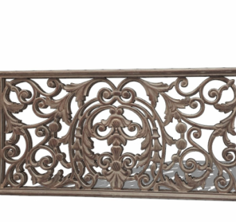 中式隔断su模型