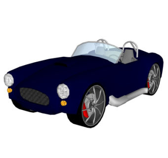 现代汽车su模型