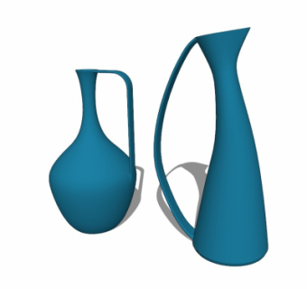 现代陶罐su模型