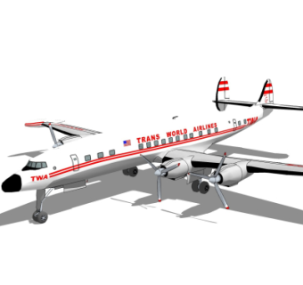 现代飞机su模型