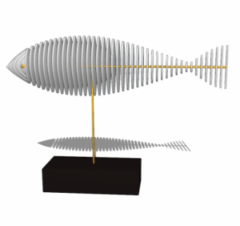 现代摆件su模型