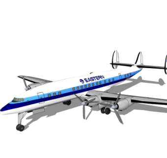 现代飞机su模型